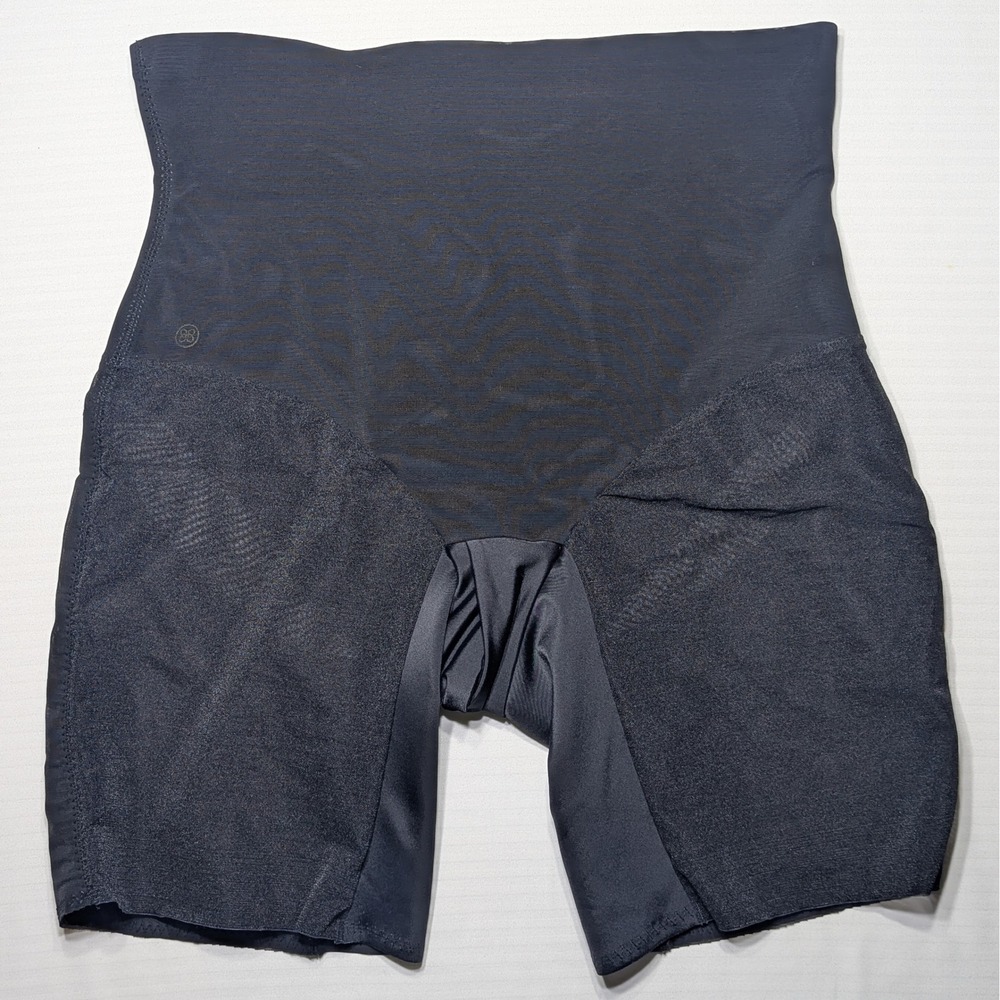 Honeylove SuperPower Short Black Med High Waist Sculpting Shaper Tummy Controlโ
